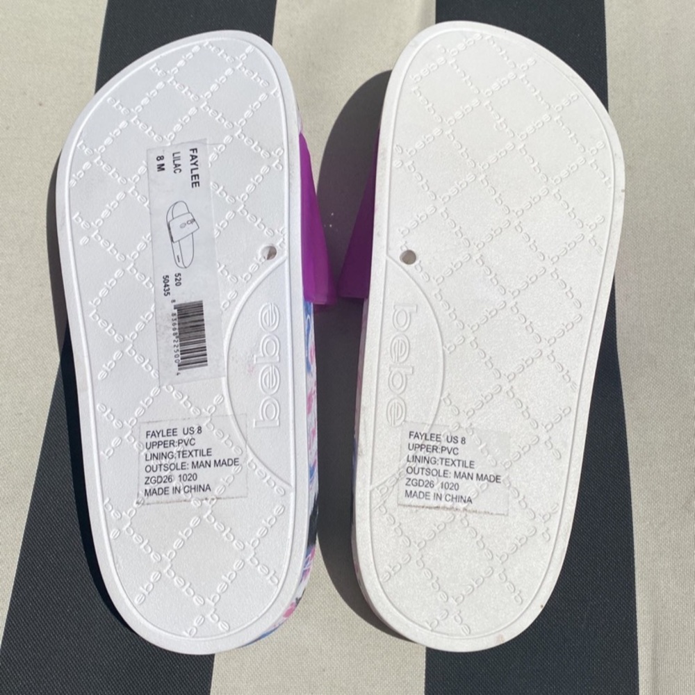 Bebe Rhinestone Slides - Picture 5 of 5